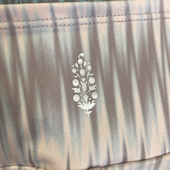 NWT FP Movement Pleats And Thank You Printed Skort - Sunspace Combo - Size Large - Picture 13 of 17